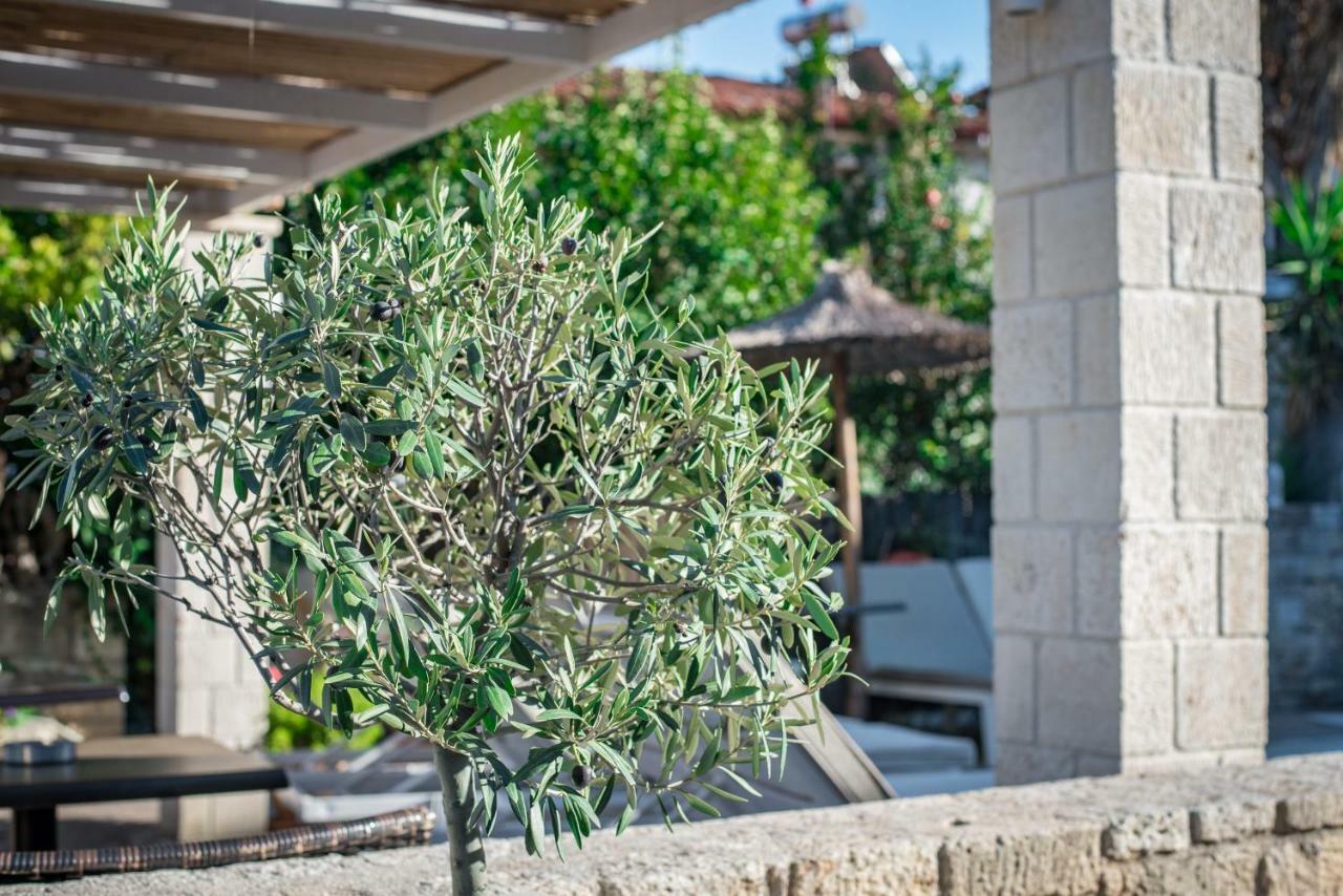 Stamos Hotel Afytos Bagian luar foto